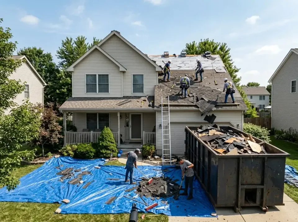 roof-replacement-debris-remova-004 — frequently asked questions, Cheapest Dumpster Rentals in Lake City, FL